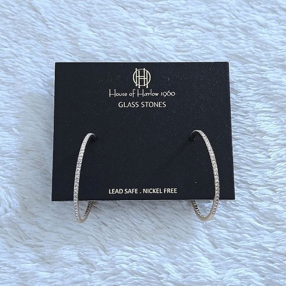 House🏠 of Harlow Gold💛 Hoop Earrings - Picture 13 of 14